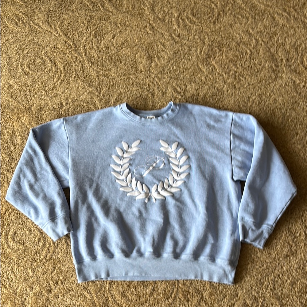 Victoria's Secret PINK Light Blue Sweatshirt
